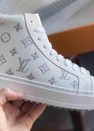 Lv sneakers high white