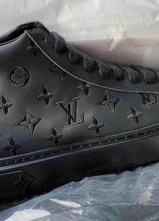 Lv sneakers high black