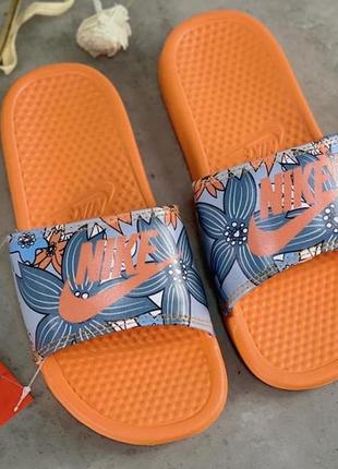 Nike benassi orange