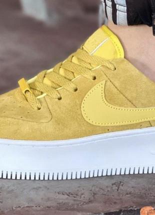Nike af1 sage low yellow online