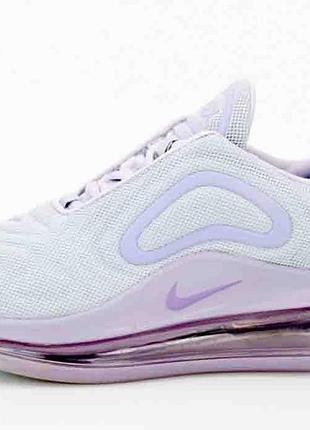 Женские кроссовки  nike air max 720, white/purple