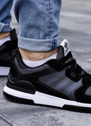 Adidas zx 700 black1 фото