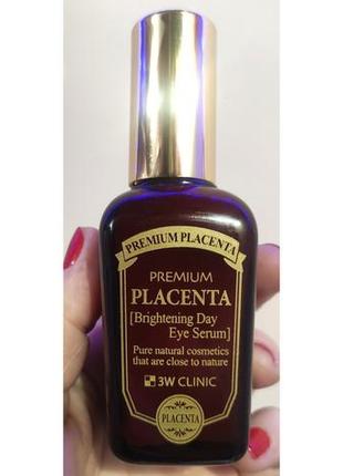 Купити антивікова емульсія для обличчя з екстрактом плаценти 3w clinic premium placenta intensive emulsion 14