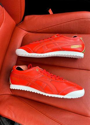 asics onitsuka tiger mexico red 1599 ASICS Aaron Slip on Marathon Running Shoes Unisex Leisure