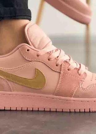 Jordan 1 retro  pink low