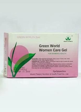 Гель "тажі про жінку" від молочниці "green world" 5 одноразових шприців по 5 г.
