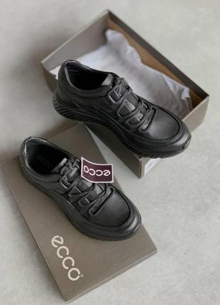 Шлепанцы женские  ecco exceed 2.0 black1 фото