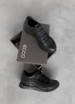 Шлепанцы женские  ecco exceed 2.0 black6 фото