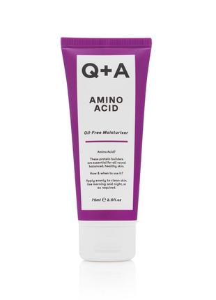 Увлажняющий крем с аминокислотами без содержания масла для лица q+a amino acid oil free moistuiriser 75 мл1 фото