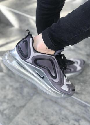 Мужские кроссовки  nike air max 720 gray/white