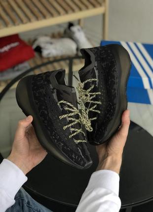 Мужские и женские кроссовки  adidas yeezy boost 380 alien black
