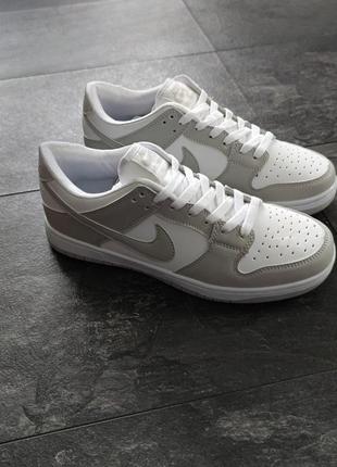 Мужские и женские кроссовки  nike dunk low vast grey