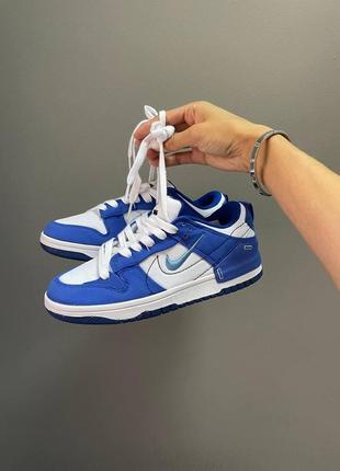 Женские кроссовки  oregon nike sb dunk university blue