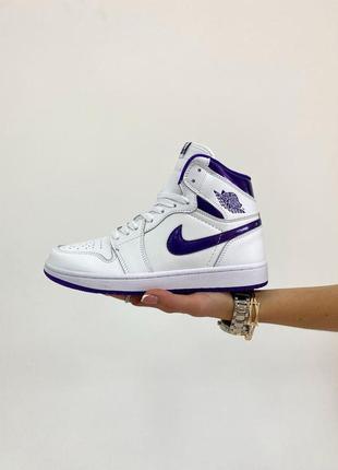 Кроссовки nike air jordan 1 retro  женские,мужские найк аир джордан