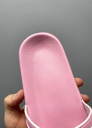 Шлепанцы женские  adidas slides pink6 фото