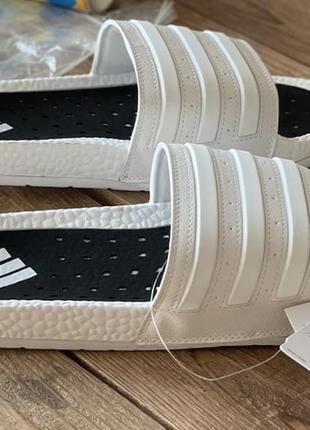 Adidas adilette white black