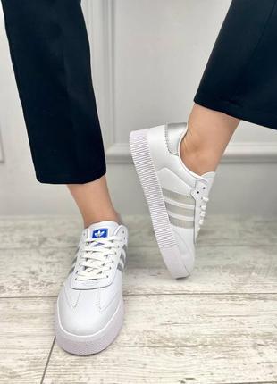 Кроссовки женские adidas samba адидас самба8 фото