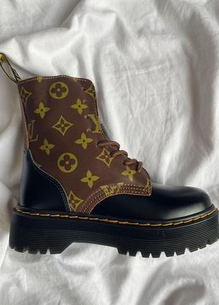 Женские ботинки dr. martens jadon зимние