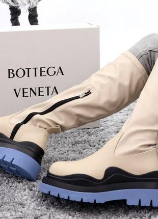 Женские зимние ботинки bottega veneta боттега венета