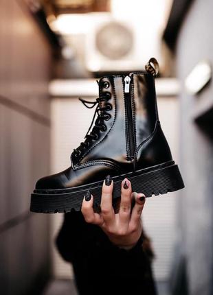 Женские ботинки dr. martens jadon доктор мартинс