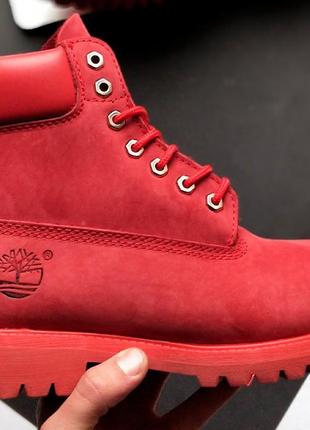 Timberland red1 фото