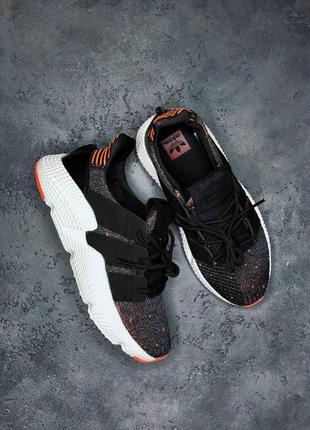 Мужские кроссовки  adidas prophere core black/solar/red