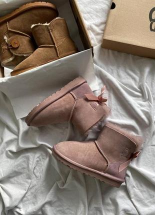 Женские ботинки ugg mini сапоги, угги зимние4 фото