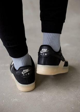 Кросівки чоловічі  nike air force black white v26 фото