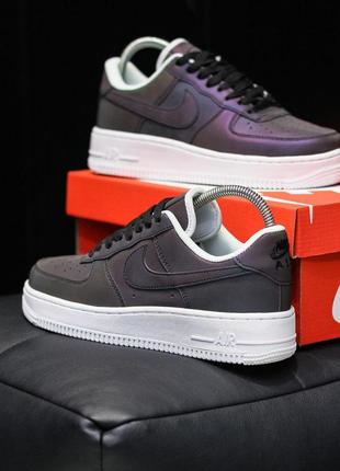 Мужские / женские кроссовки  nike air force  reflective low5 фото