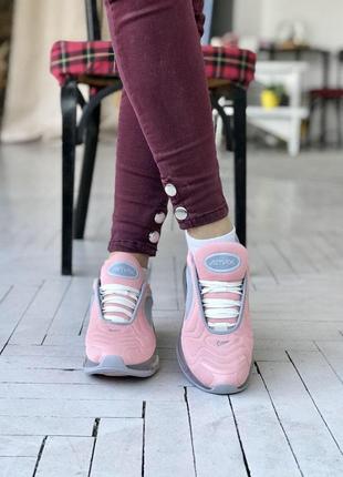 Женские кроссовки  nike air max 720 pink white8 фото