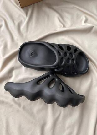 Шлепанцы женские   adidas yeezy 450 slide black адидас изи слайды7 фото