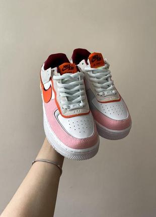 Женские кроссовки nike air force 1 shadow   найк аир форс форсы3 фото