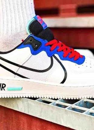 Мужские кроссовки  nike air force 1 react