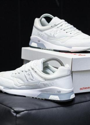 Мужские кроссовки   new balance white 1500