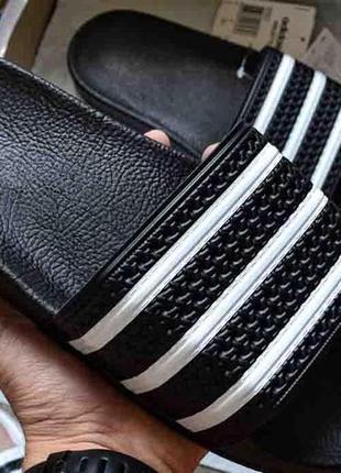 Чоловічі шльопанці adidas adilette black xeno