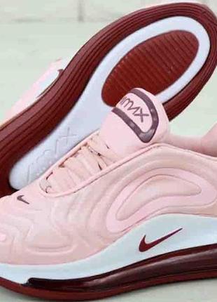 Женские кроссовки  nike air max 720 pink