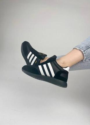 Жіночі кросівки adidas iniki black7 фото