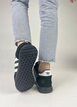 Женские кроссовки  adidas iniki black6 фото