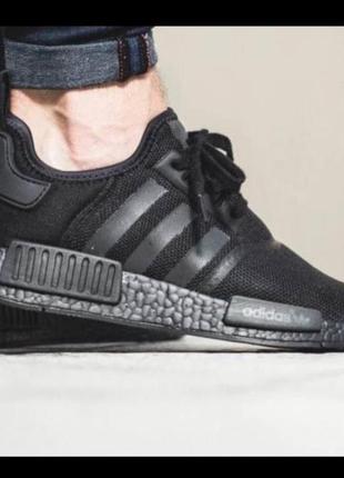 Мужские кроссовки   adidas nmd black