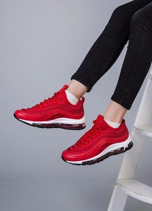 Мужские кроссовки  nike air max 97 red3 фото