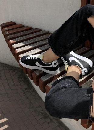 Мужские кроссовки  nike blazer mid black white v25 фото