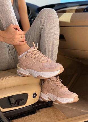 Женские кроссовки  nike m2k tekno pink 11 фото