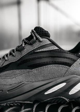 Мужские кроссовки  adidas yeezy boost 700 v2 black 210 фото