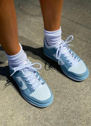 Мужские кроссовки  oregon nike sb dunk low blue2 фото