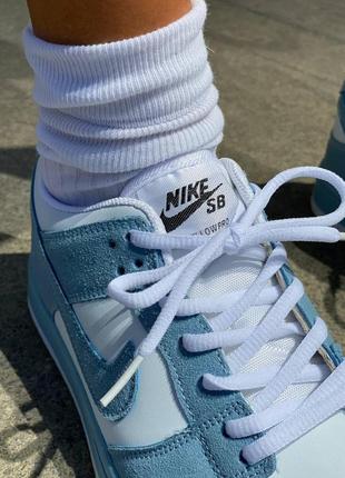 Мужские кроссовки  oregon nike sb dunk low blue3 фото