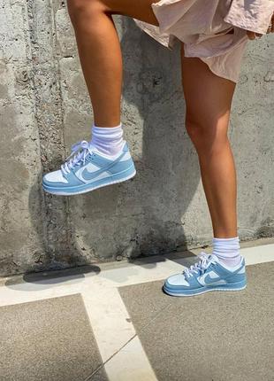 Мужские кроссовки  oregon nike sb dunk low blue6 фото