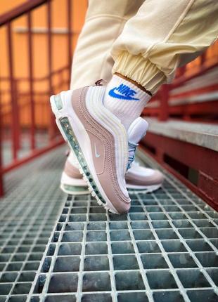 Жіночі кросівки nike air max 97 pink 2