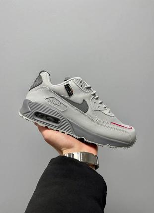 Мужские кроссовки  nike air max 90 air max 90 surplus grey2 фото