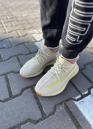 Мужские / женские кроссовки  adidas yeezy boost 350 v2 antila 2 (рефлективные шнурки)7 фото