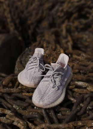 Мужские кроссовки  adidas yeezy boost 350 v2 synth 2 (рефлективные шнурки )3 фото